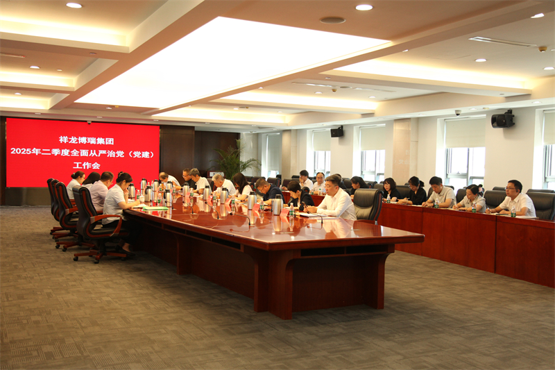 集团党委召开2025年第二季度全面从严治党（党建）工作会