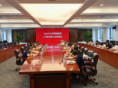集团召开2026年二季度党建工作推进会